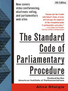 The Standard Code of Parliamentary Procedure